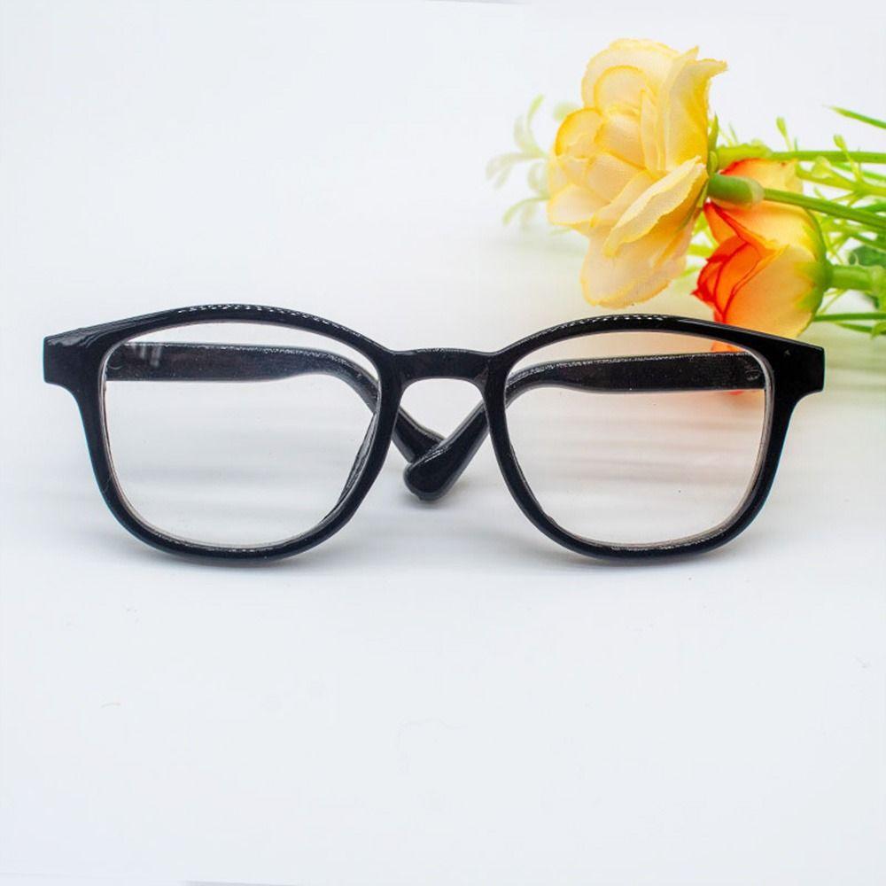 for 1/31/4 BJD Plush Doll Eyeglasses Cute Frame Glasses Fashion Glasses Clothes For 15cm/20cm Dolls