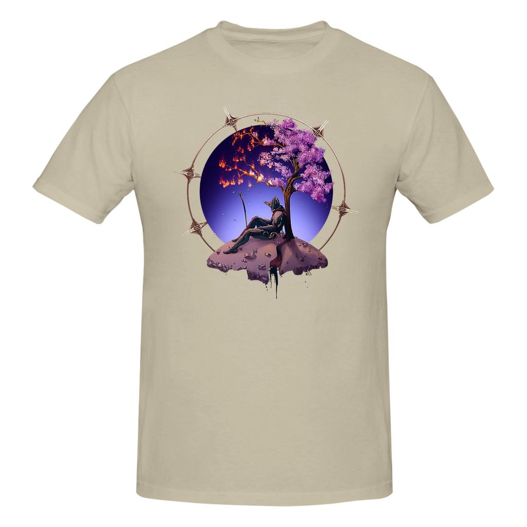 Piece Sacrifice Funny Cotton TShirt WarFrame SciFi TPS Game Tees Tops For Unisex
