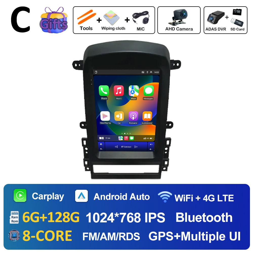 Android Auto Wireless Carplay For Chevrolet Captiva 2006 2007 2008 2009 2010 2011 2012 GPS Navigation Bluetooth WIFI Accessories
