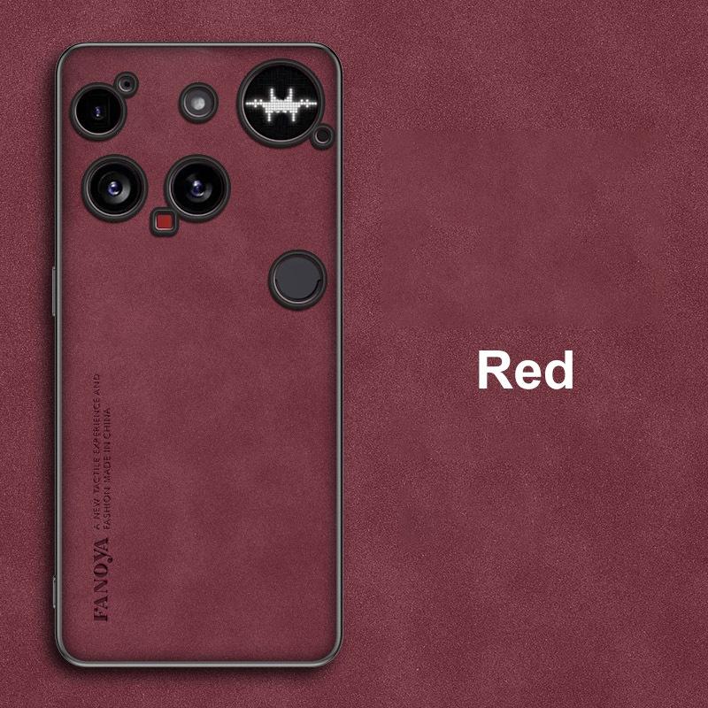 Для чехла Nothing Phone 3 Роскошный чехол для телефона из искусственной кожи Для Nothing Phone3 5G Задняя крышка Матовый силиконовый Ударопрочный Полная защита