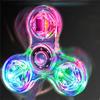 Светящийся Кристальный Fidget Spinner со Светодиодной Подсветкой Сенсорные Игрушки-Антистресс Fidget для Детей Взрослых СДВГ Снятие Стресса Тревоги Игрушки Принадлежности для Вечеринки