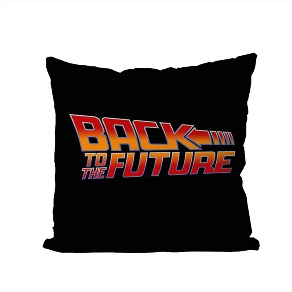 BBack To The Future Pillow Case For Car Sofa Decorative Home Doublesided Print Plush Square Throw Pillow Cushion Cover