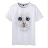 2026 Summer Cute Cat  Black and White Japanesestyle Doting Owners Orange Cat Cat Student ShortSleeved TShirt