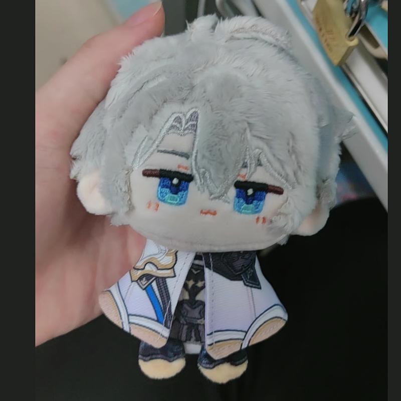 Игра Honkai Star Rail Мидей Плюшевые Куклы Брелок Мини 12см Подвеска на Рюкзак Плюшевые Куклы Анаксагор Плюшевые Игрушки Рождественский Подарок Фанаты