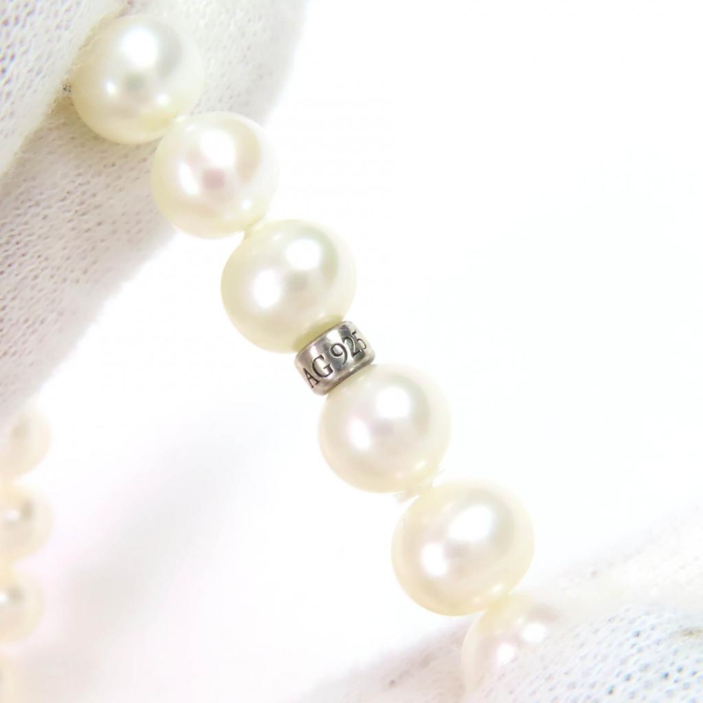 TIFFANY&Co. Necklace Long Pearl Necklace Accessories White System Pearl Women Used
