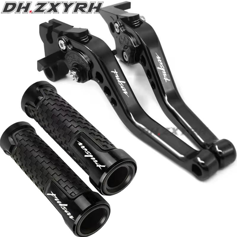 For Bajaj Pulsar 200 NS All Years Motorcycle CNC Aluminum Adjustable Short Brake Clutch Levers Handle Grips