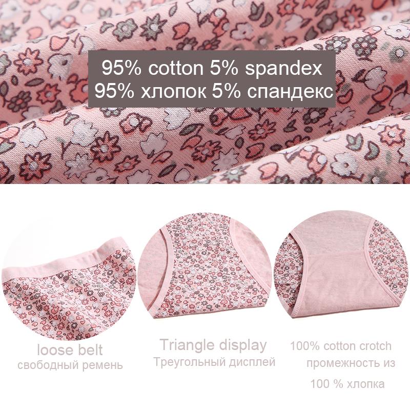 FINETOO XL-5XL Ladies Sexy Cotton Panties High-waist Seamless Underwear Briefs Transparent Women Cotton Health Knickers Lingerie