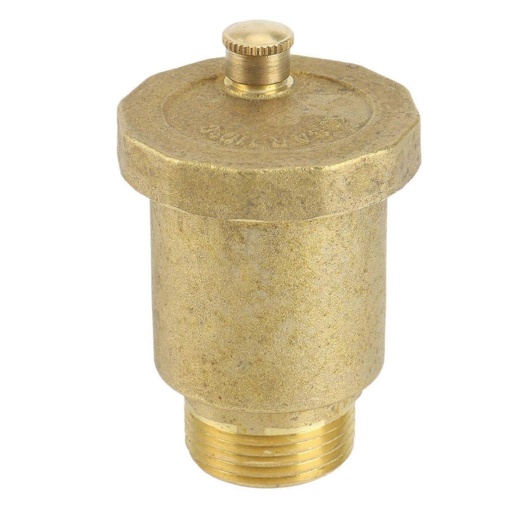 Brass Automatic Air Vent Valve 3/4 Inch Male Thread For Solar Water