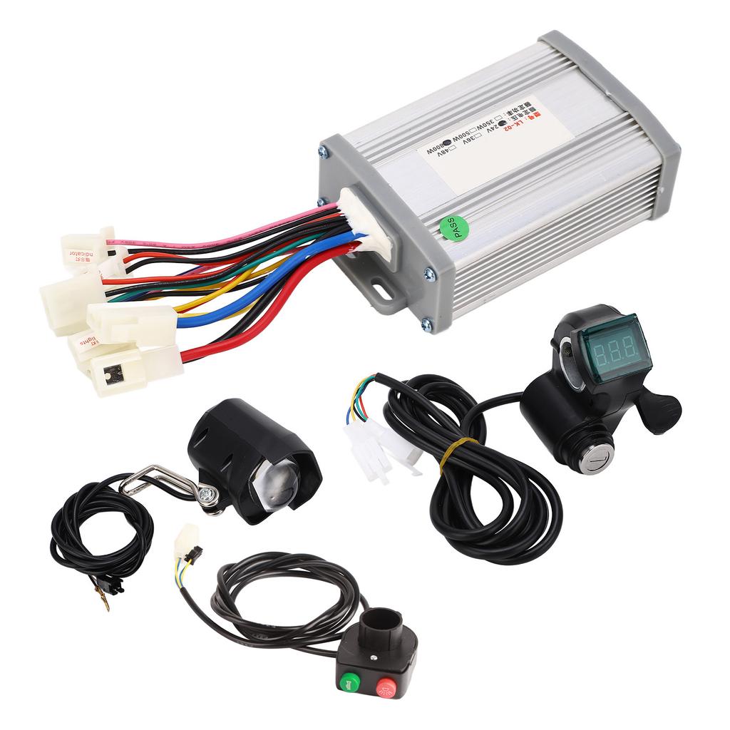 Комплект для переоборудования электровелосипедов 24 В 800 Вт, контроллер щеточного двигателя с ручкой газа и ключами