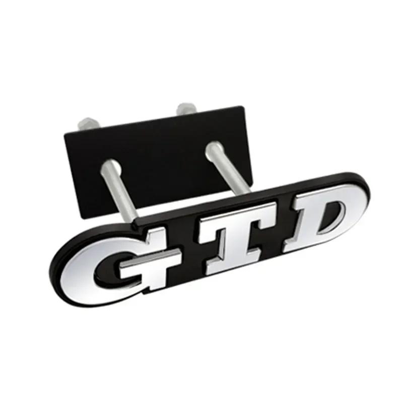 BRO1 Для VOLKSWAGEN VW GTI 3D Металлическая Наклейка-значок на переднюю решетку GTD для VW Polo Golf 5 6 7 CC Passat Jetta MK4 MK5 MK6 Авто Стайлинг oq2