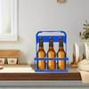 Folding Beer Basket Reusable Drink Holder Storage Rack Drink Kitchen Handle Holder KTV Beverage Q9G8