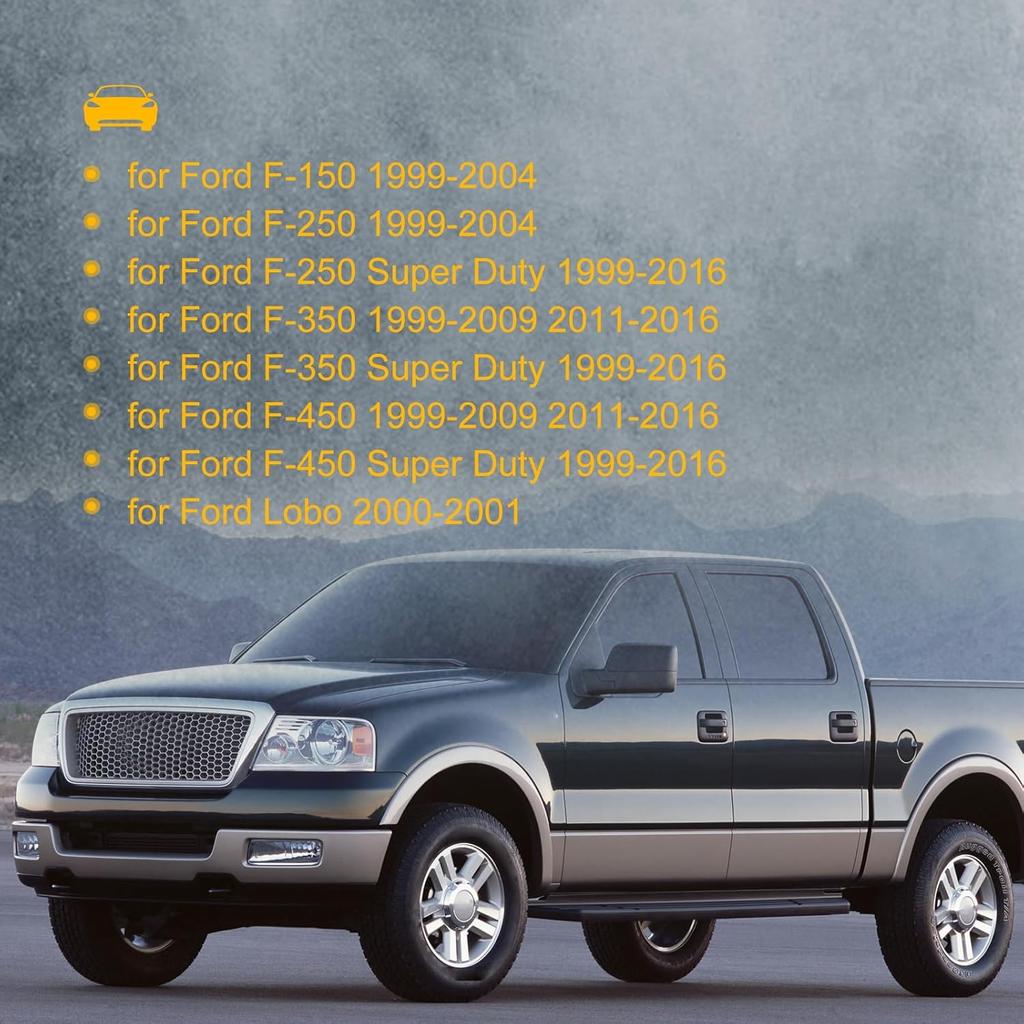 DZ43203 Trunk Lift Supports Struts Shocks for Ford F-150 1999-2004,for Ford F-350 Super Duty 1999-2016,Rear Left/right Tailgate Lift Supports Pack of