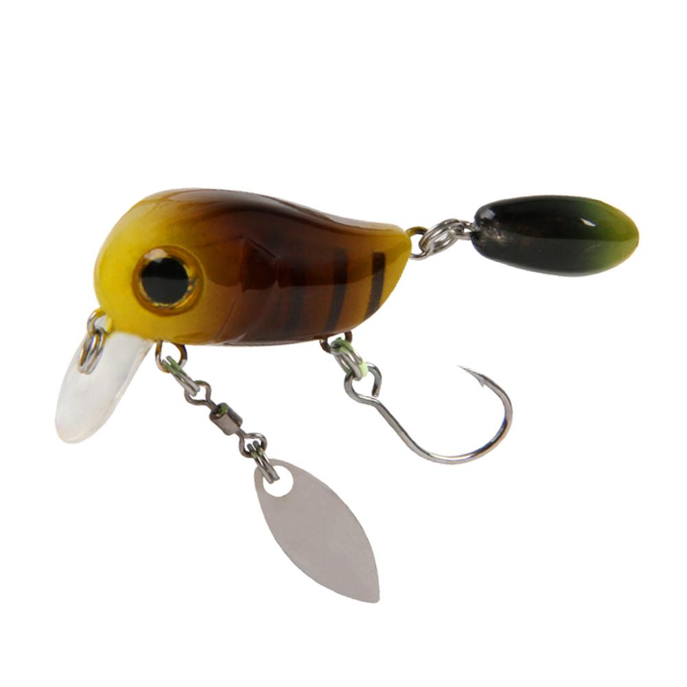 Floating Micro Crankbaits Fishing Lures Artificial Surface Wake Bait Minnow Hard Baits for Trout Bass