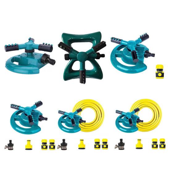 Спринклер для газонов с вращением на 360 градусов, высокое давление, большая площадь покрытия, автоматическая система орошения сада