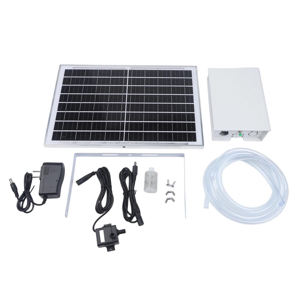 2026 High Efficiency 9V 6W 10W 5-Speed Solar Fountain Water Pump With Battery Storage For Outdoor Fish Pond Garden Rockery