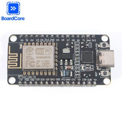 Модуль NodeMCU Lua ESP8266 WiFi Модуль Плата для разработки IoT Модуль Тип ESP-12E/F Порт Type-C Чип CP2102 для Arduino Умный дом