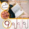 Metal Bookmark Bookshelf Ring Bookmark