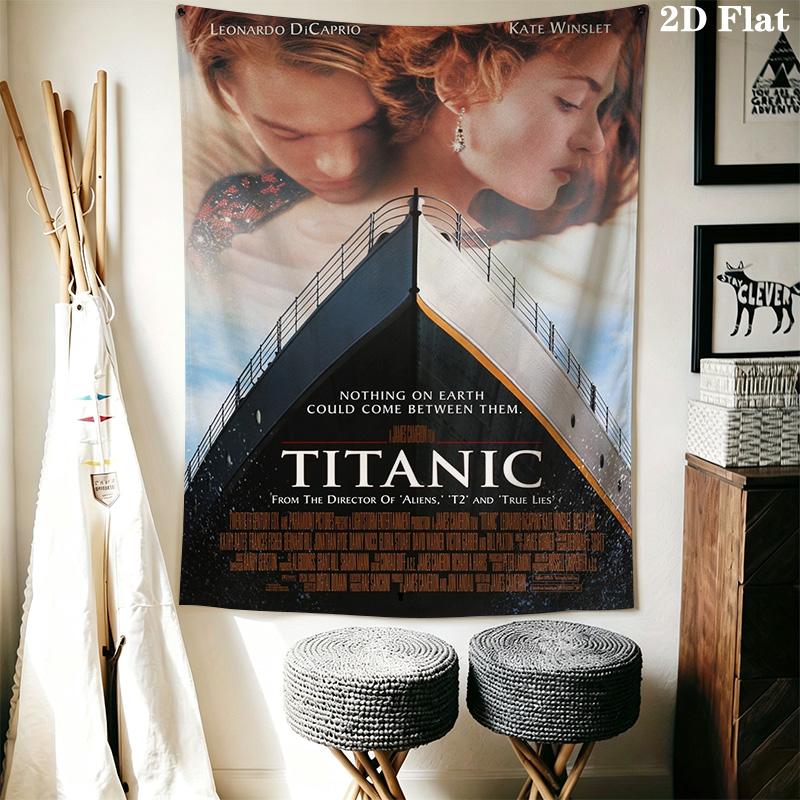 Titanic Journey Tapestry Background Cloth Fashion Print Atmospheric Background Cloth Background Cloth Wall Covering Decoration