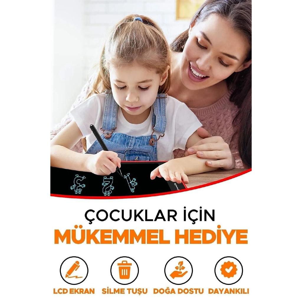 Digital Writing Board Lcd Screen Touch Pencil For Children With Pencil Drawing Graphic Tablet Summer Sleeper