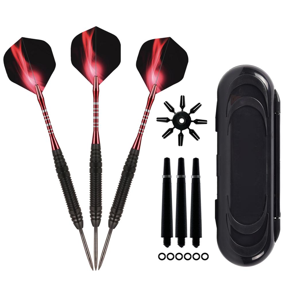 1 Set 22g Steel Darts Needle Set Professional Metal Tipped Darts Set for Indoor Needle Throwing Dartboard Game