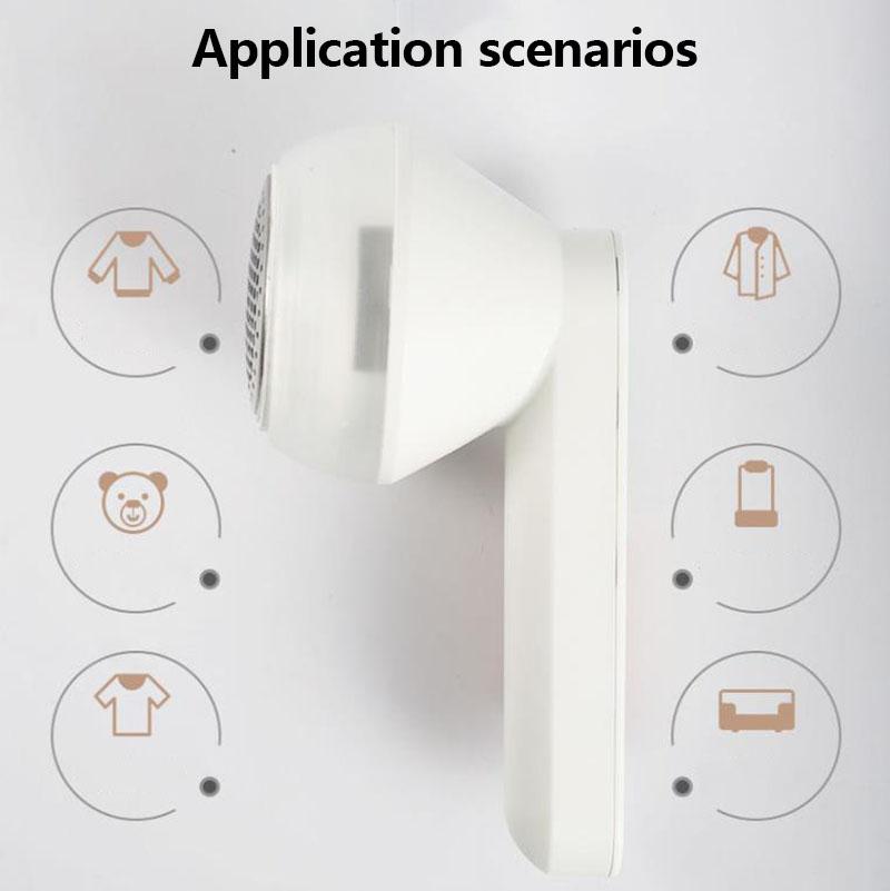 Electric Lint Remover USB Rechargeable Sofa Shaver Sweater Hairball Trimmer Household Epilator  with 4 Blades