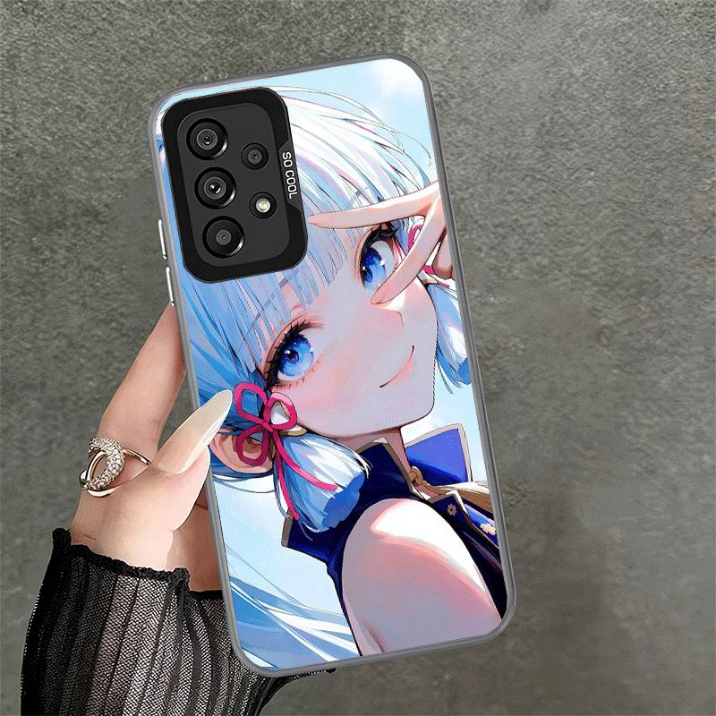 Genshin Impact Kamisato Ayaka Soft Phone Case for Samsung A17 A16 A15 A14 A13 A57 A56 A55 A54 A53 A37 A36 A35 A34 A33 A26 A25 A2