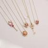 Girl Crystal Cosplay Pendant Necklace Cosplay Props Necklace Anime For Sailor Moon Loving Magic Wand Accessories