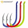 30pcs/box Japanese High Carbon Steel Fishing Hooks Powerful Jig Fish Worm Hook Isani Barbed Carp Mini Fishhooks Saltwater 3#-13#