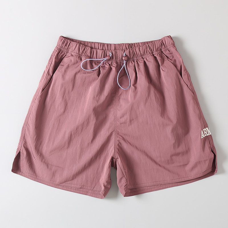 Foreign Trade Orders Exported to Japan Summer Men's Letter Embroidery Quick-Drying Sports Shorts Loose Plus size Casual Five-Point Beach Pants