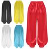 Children Martial Arts Suit Kung Fu Performance Costume Elastic Waistband Comfort Pants for Boys Girls Tai Chi Wing Chun