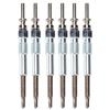 6pcs Diesel Heater Glow Plugs 12237786869 Replacement for 3 5 6 7 Series X3 X5 X6