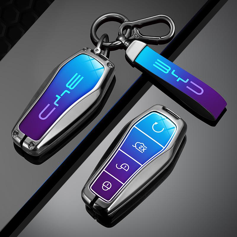 BYD Dolphin 22-24 Key Case: Compatible with Han, Song Plus, Tang DMI, Qin Pro, Yuan E2