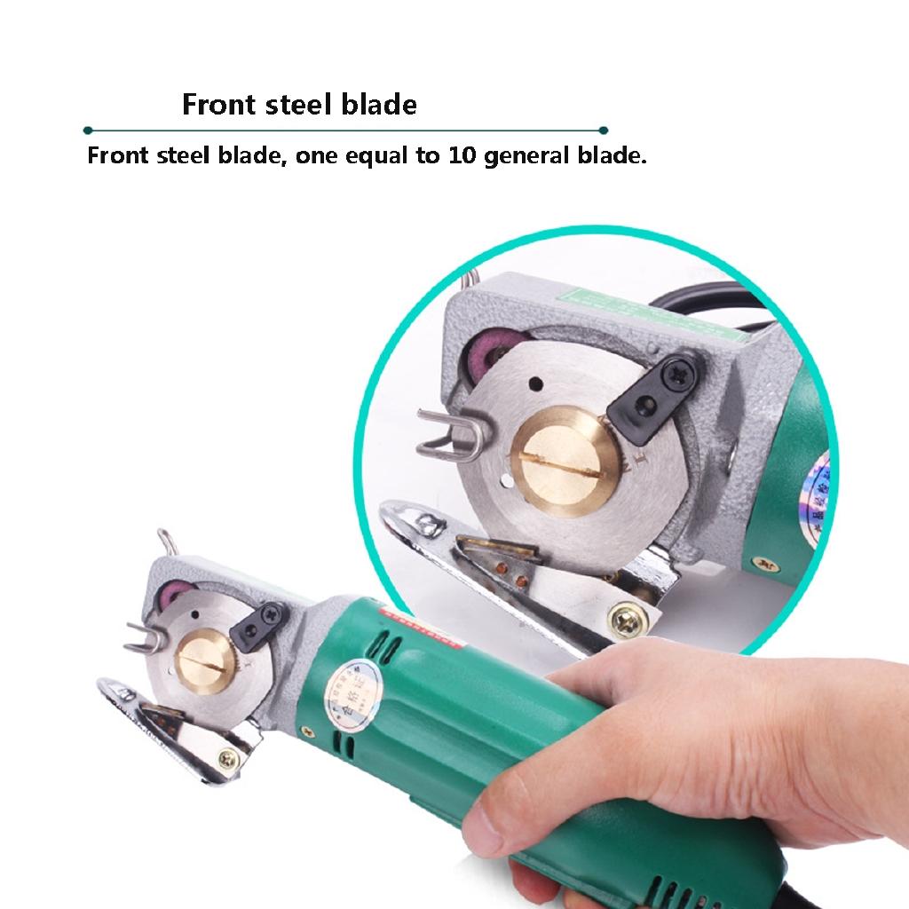 220В 5Вт Электрический дисковый нож с вращающимся лезвием Электрические ножницы Резак для ткани Машина для резки ткани Вилка США