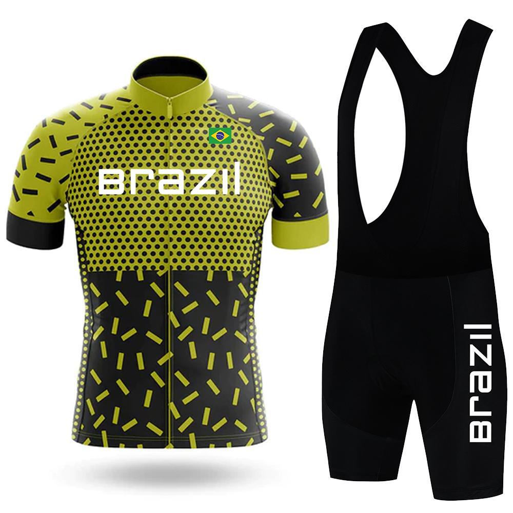 2026 Summer Breathable Cycling Suit Men Short Sleeve Jersey Sets Ropa Ciclismo Hombre Summer Clothing Triathlon Bib Shorts Suit Bike Uniform