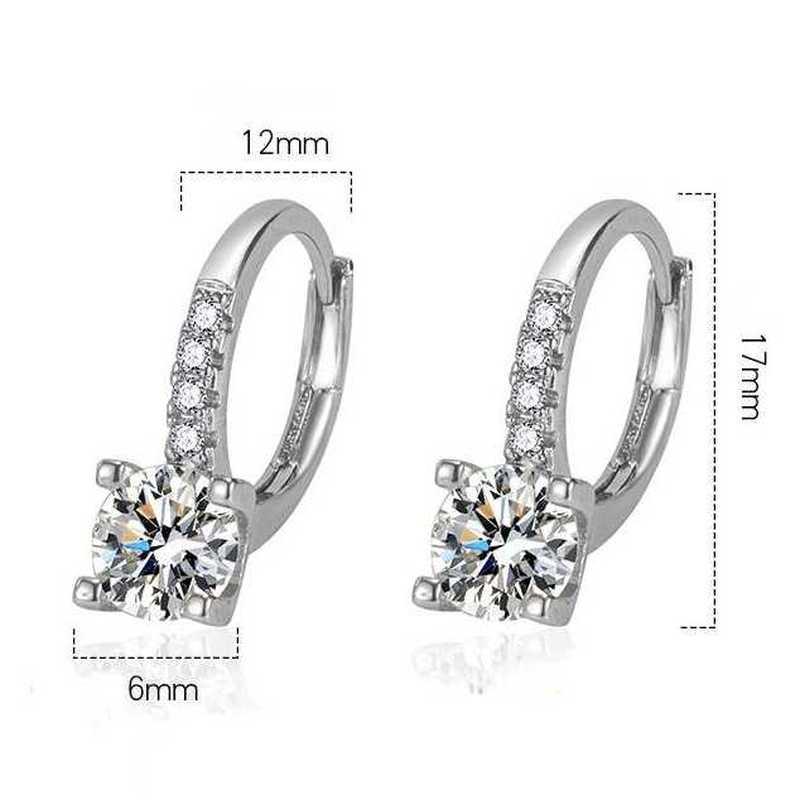 Sace Gems Классические серьги с цирконом из медного сплава для женщин, подарки на свадьбу