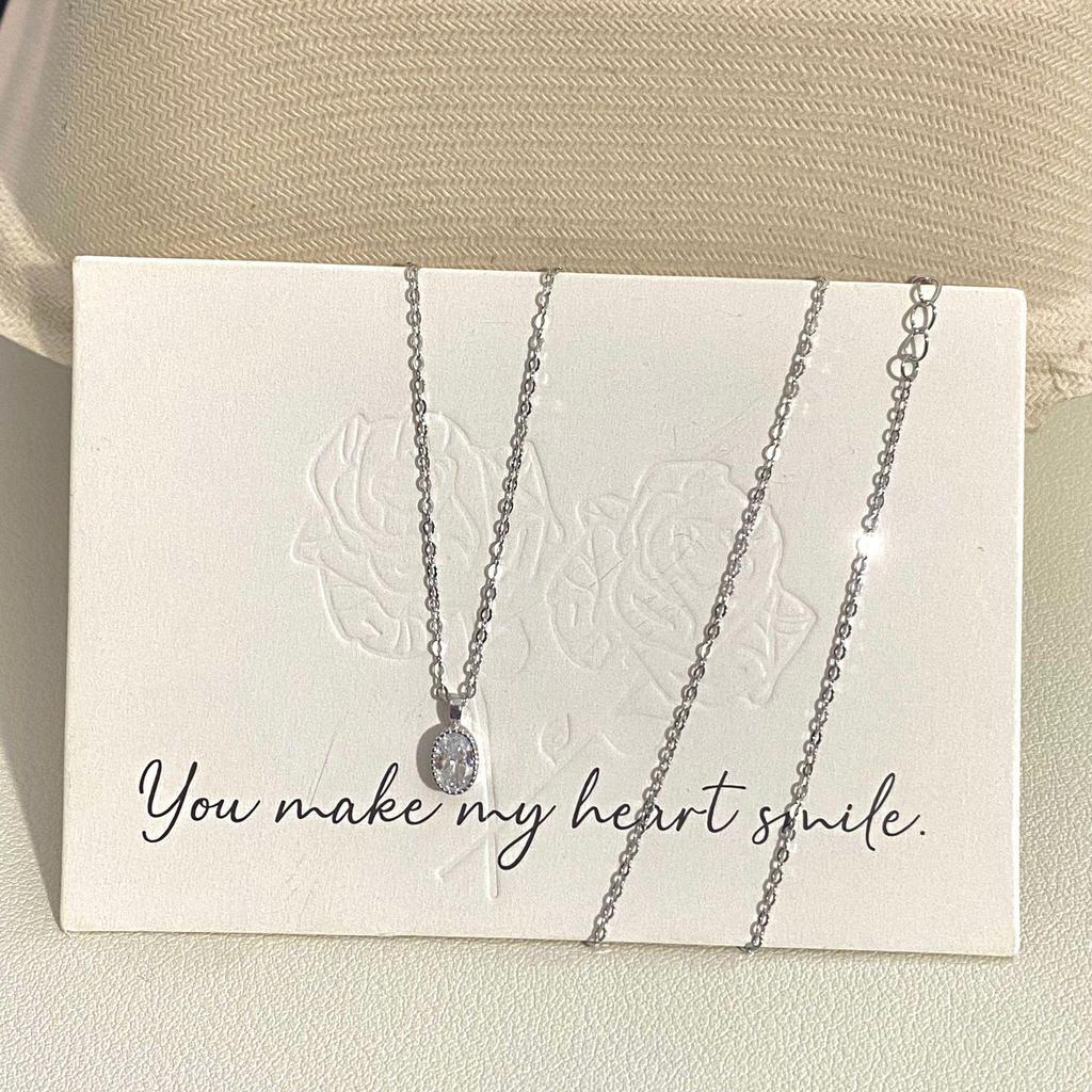 Ожерелье-подвеска из стерлингового серебра 925 пробы с покрытием из 18-каратного золота, овальная подвеска «Слезы русалки» с микропаве