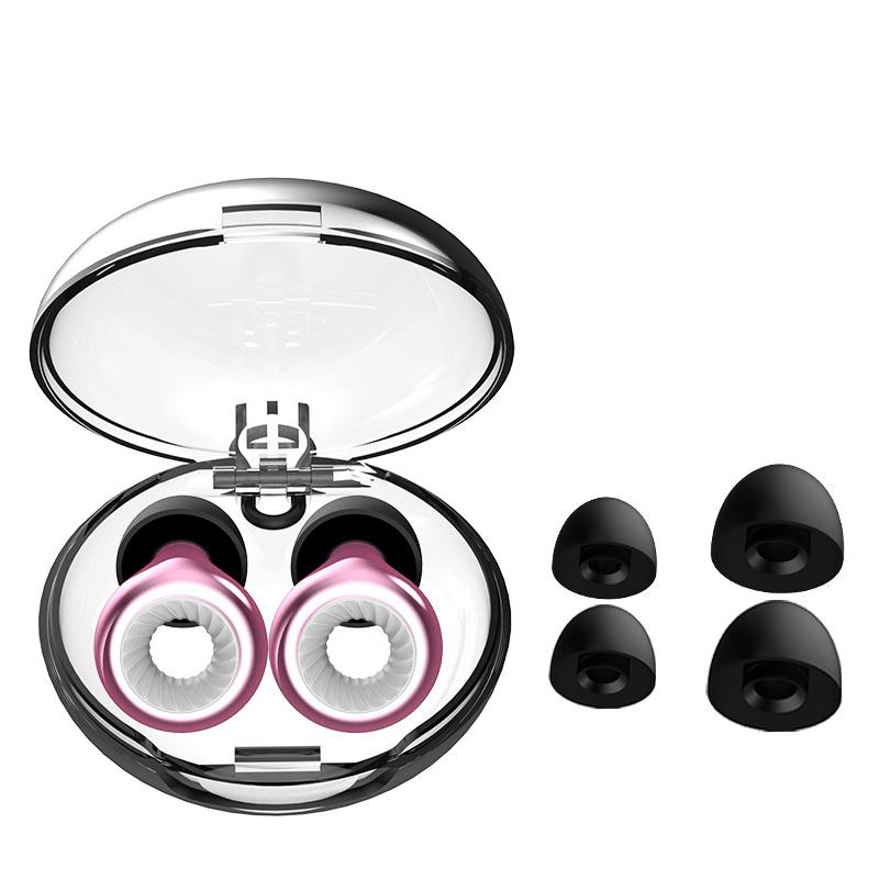 Шумоподавляющие бесшумные металлические силиконовые беруши с петлей-кольцом для сна и плавания