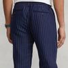 Polo Ralph Lauren SS22 Полосатые зауженные повседневные брюки мужские низ темно-синего цвета MNPOPNT14G20357-410