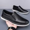 Casual Shoes Men's 2025 New First-layer Cowhide Foot Cover Men's Leather Shoes Versatile Simple Leather Men's Shoes