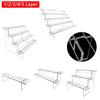 1Sets Home Organizer Display Stand Acrylic Ladder Model Holder New Storage Rack