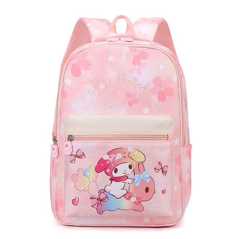 Adorable Cartoon Nylon Backpack For Kids Lightweight And Fashionable Design