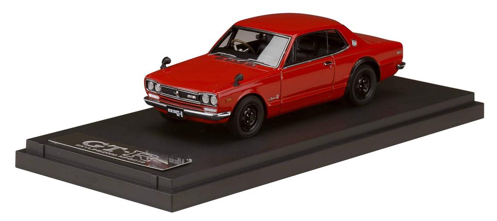 Hobby Japan MARK43 Nissan Skyline Red Finished Product 1/43 GT-R (KPGC10)
