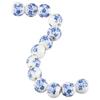 100pcs 100PCS Ceramic Beads Porcelain Spacer Beads Handmade Loose Beads  Jewelry Making