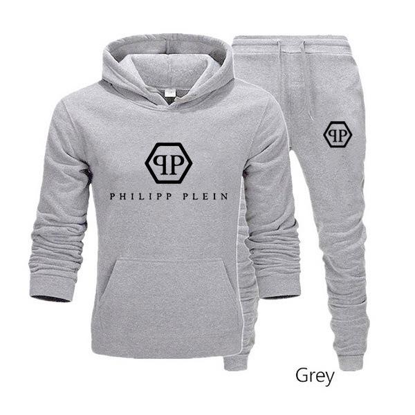 Мужской спортивный костюм с принтом букв - Коллекция Осень 2023