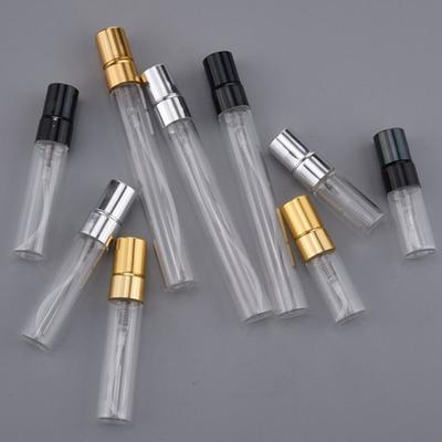 Transparent Sample Vials Cosmetic Container Perfume Atomizer Spray Bottle Refillable Glass Bottle