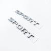 Серый квадратный значок S, хромированная эмблема SPORT SPORTPLUS с буквами, Стайлинг автомобиля, модифицированная наклейка на боковое крыло багажника, логотип, наклейка для Lexus LX570