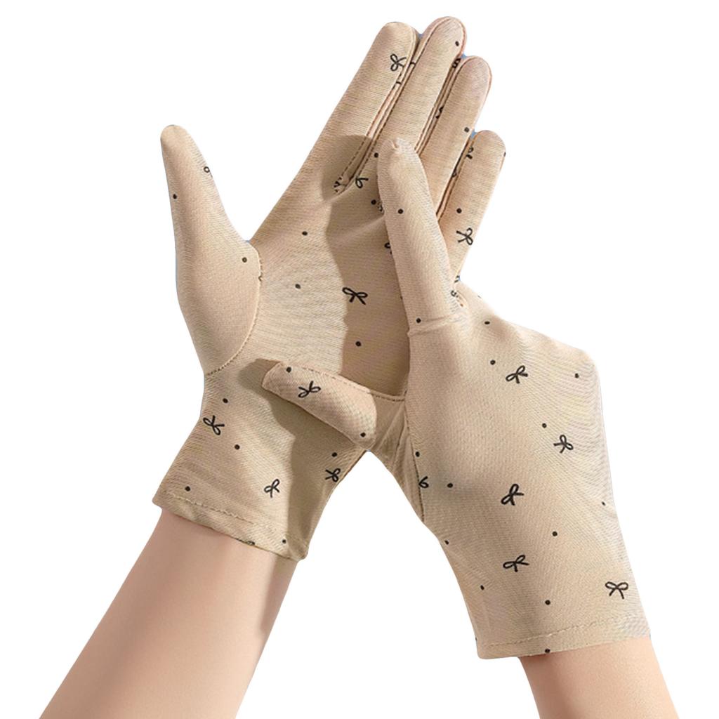 1 пара солнцезащитных перчаток, женские короткие весенне-летние велосипедные варежки, дышащие эластичные солнцезащитные перчатки