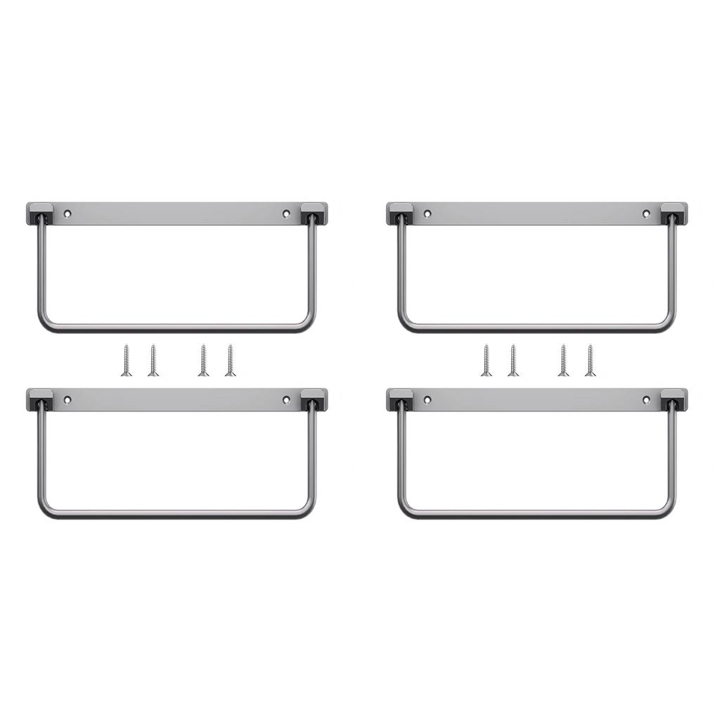 Foldable RV Shoe Rack Aluminium Alloy RV Shoe Rack Camper Shoe Storage 13.1*6*12.2inch 4 Pack