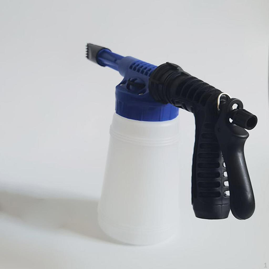 Car Wash Soap Foam Sprayer Multifunctional Universal Adjustable Water Pressure for Most Garden Hose