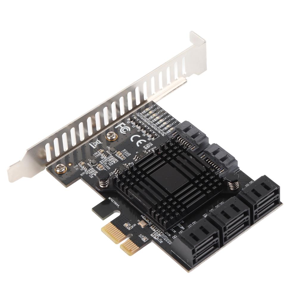 Карта расширения PCIE 8 портов Стабильный отвод тепла Удобные практичные компактные компьютерные принадлежности